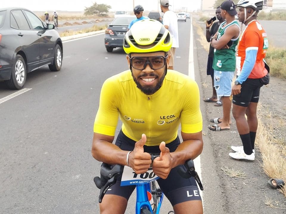 Eliezer Soares 28º lugar, melhor cabo-verdiano na 1ª Etapa do Tour da Mauritânia ganha pelo ciclista Mancebo Perez 