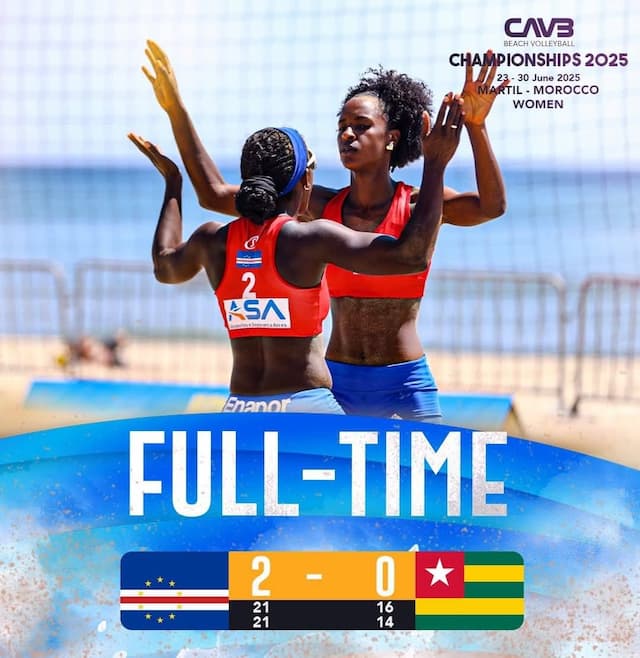 Continental Volei de Praia qualificativo para Mundial: Cabo Verde presente competição do Marrocos