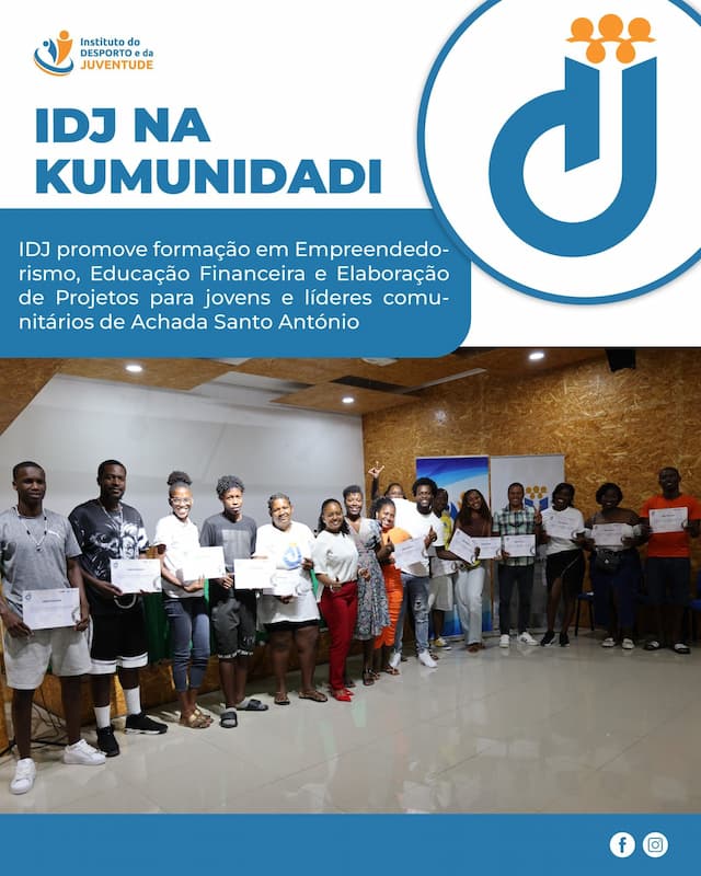 IJD continua caminhada nas Comunidades, desenvolvendo várias ações em prol dos desportistas e jovens.