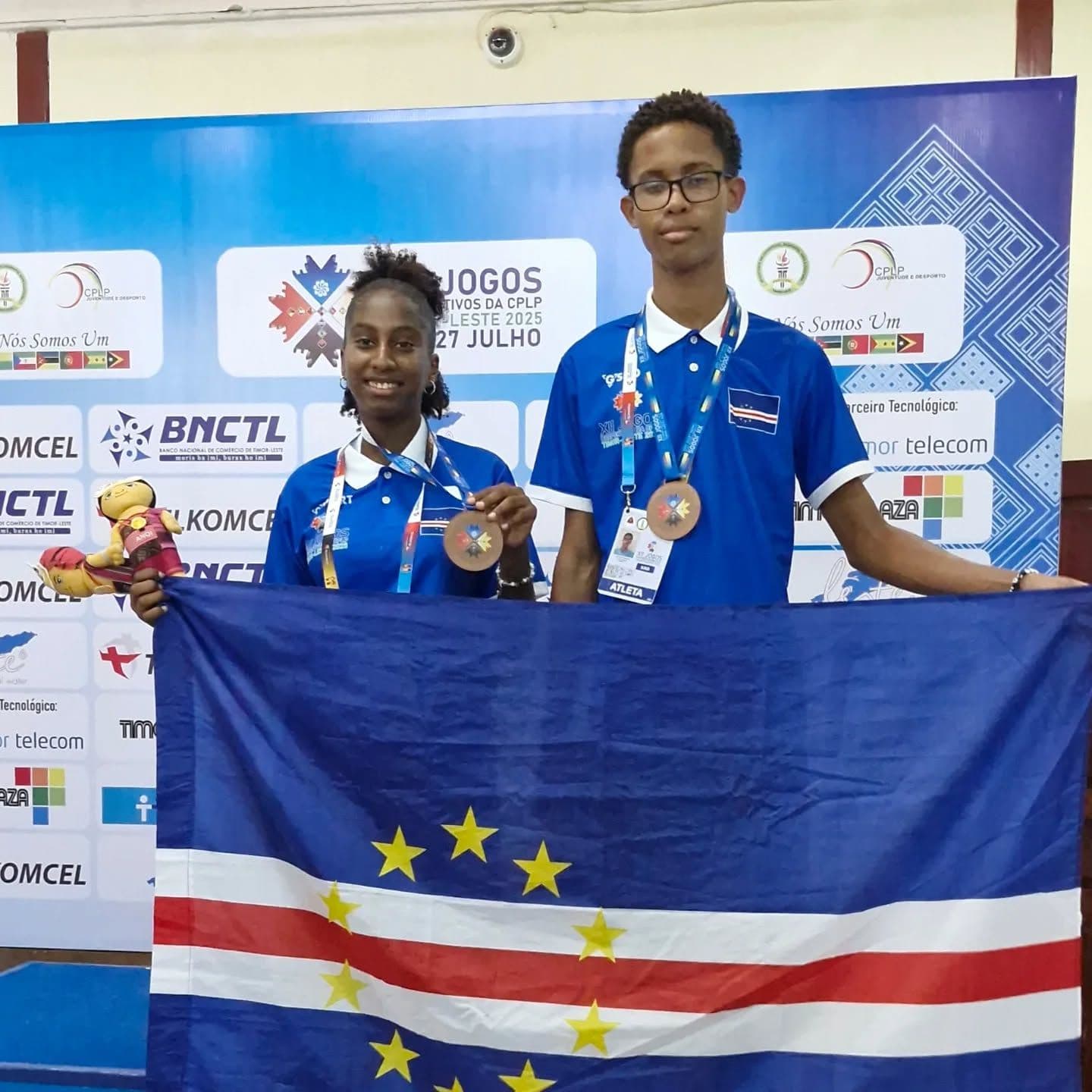 Dupla de Cabo Verde na modalidade de Xadrez consegue Bronze nos XII Jogos da CPLP