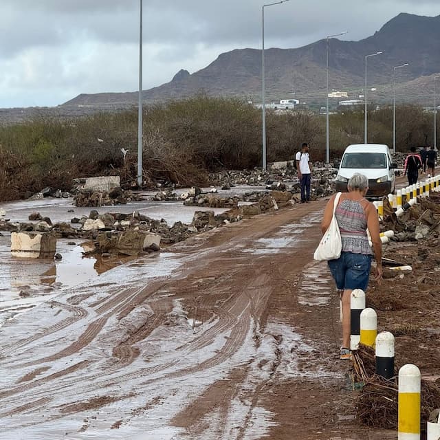Sobe para 8 vitimas mortais  na sequencia das fortes chuvas caídas na ilha de São Vicente