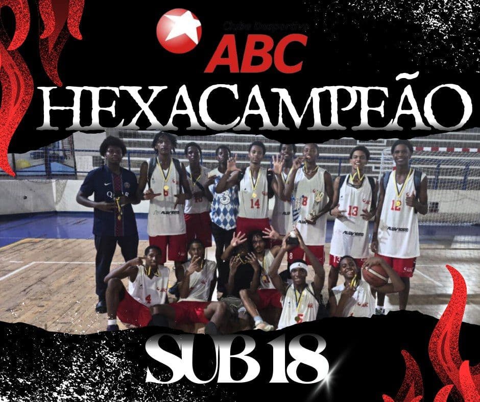 Mais um título de Campeoao de Basquetebol para o ABC, desta feita ganhou noSub-18 de Santiago Sul
