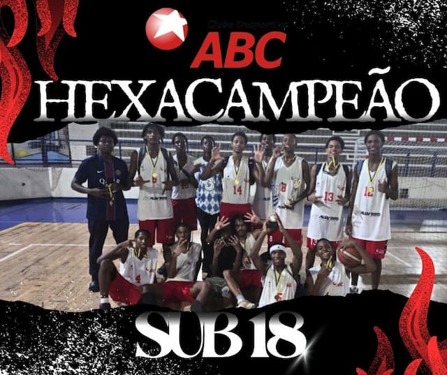 Mais um título de Campeoao de Basquetebol para o ABC, desta feita ganhou noSub-18 de Santiago Sul