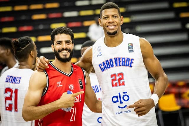 Cabo Verde vence Tunísia e apura-se para os 4os de final do Afrobastek, onde terá Angola pela frente