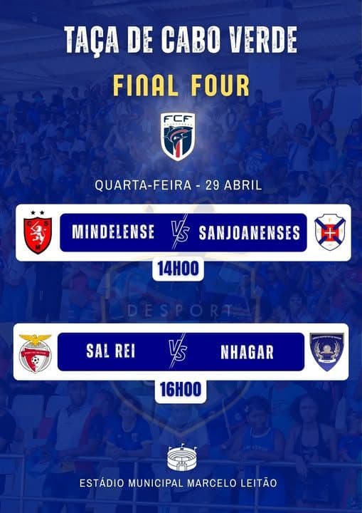 Estádio Municipal Marcelo Leitão no Sal acolhe hoje as meias finais e no Sábado a final da Taça de Cabo Verde 