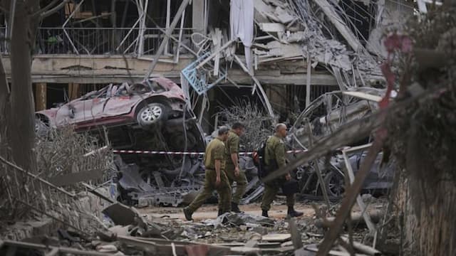 Israelitas em choque após ataques de retaliação do Irão