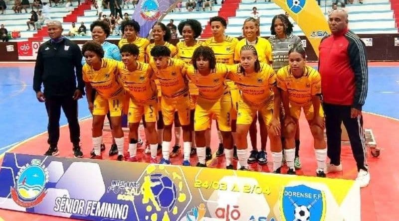 Futsal Feminino: São Vicente goleia (8-1) Santiago Norte e garante vaga na final do inter-ilhas