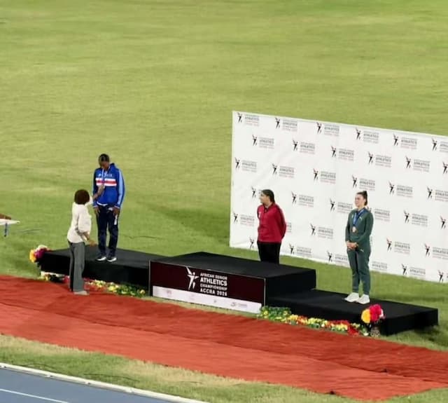 Cabo Verde conquista Prata no Campeonato Africano de Atletismo com Ariana Morais no lançamento de dardos