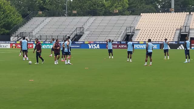 Seleção de Cabo Verde realizou único treino em Atlanta na preparação do jogo desta segunda feira contra Espanha