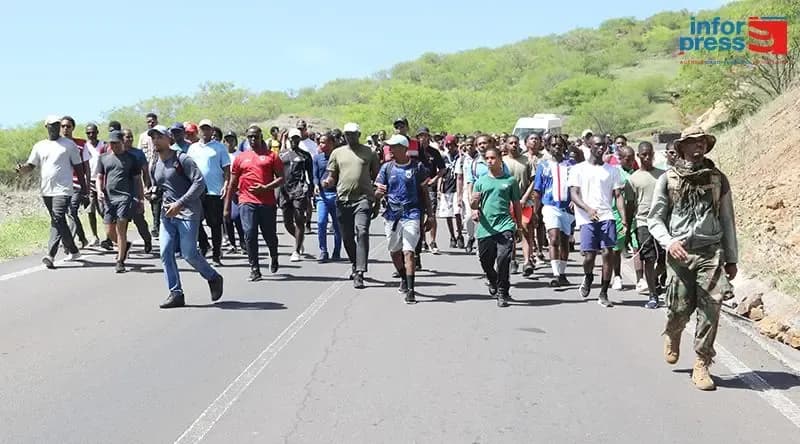 Caminhada Azul: Presidente da República reafirma que “o mar é o futuro de Cabo Verde”