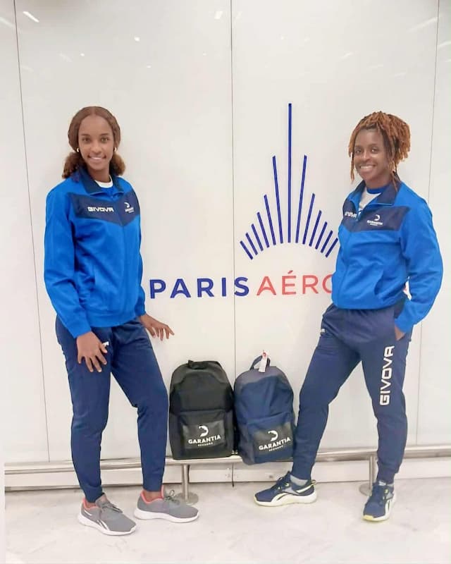 Irmãs Ludmila e Janice Varela já se encontram em França para Torneio Internacional de Voleibol de Praia