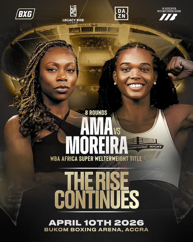 Boxing: Nancy Moreira vai defrontar a ganesa Sedem Ama em Accra para o título do WBA África