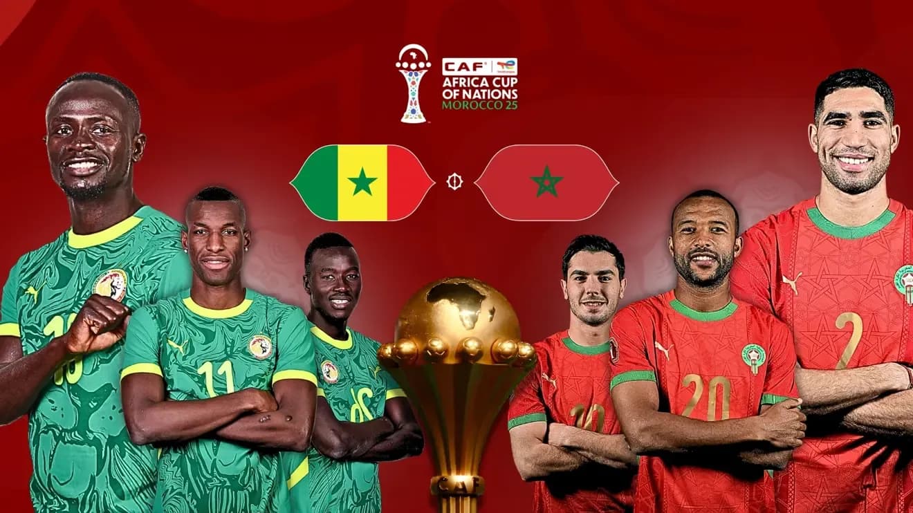 História, pressão e orgulho: Marrocos e Senegal na final decisiva do CAN -2025 sob as luzes de Rabat.