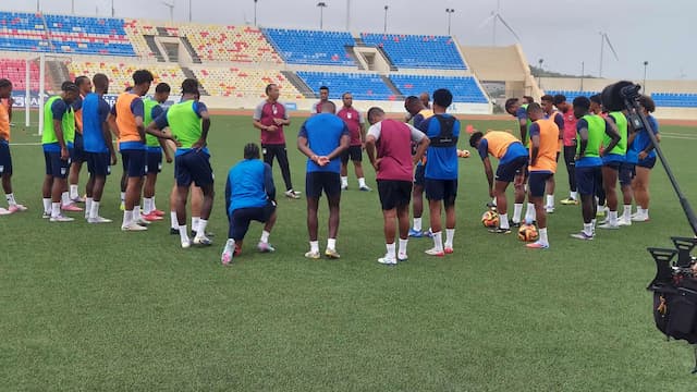 Seleçao Nacional realizou um treino de preparação este Sábado no Estádio Nacional