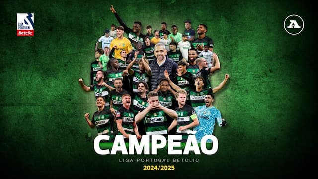  Sporting vence V.Guimaraes por 2-0 e faz a festa do título de campeão da 1ª liga portuguesa