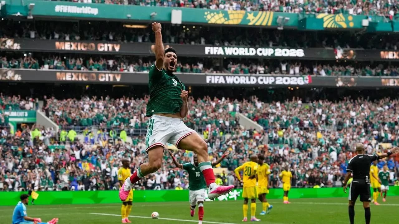 Mundial 2026: México-África do Sul, 2-0