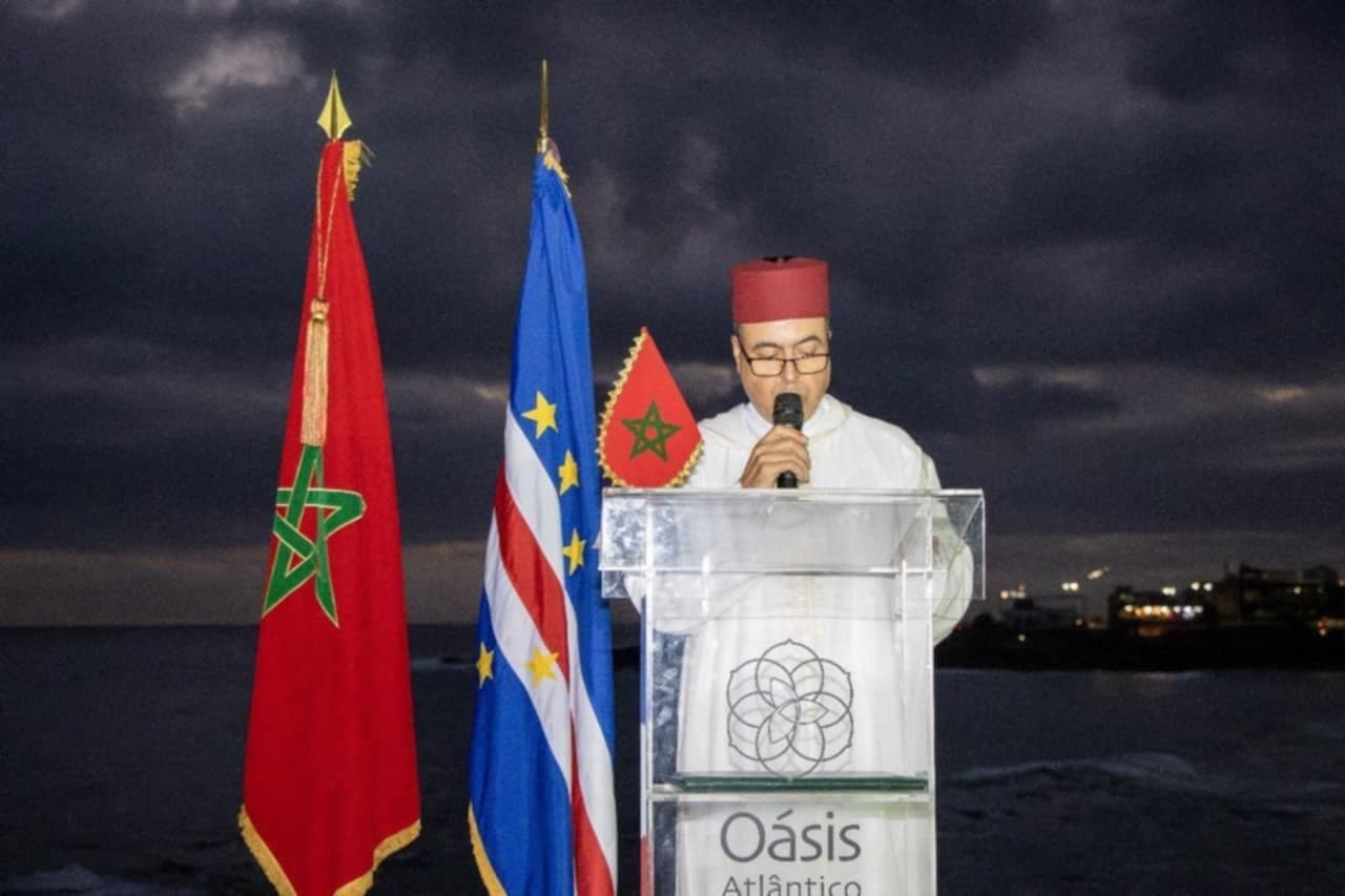 Embaixada do Marrocos celebrou  o 26º aniversário da entronização de Sua Majestade o Rei Mohammed VI , na cidade da Praia.