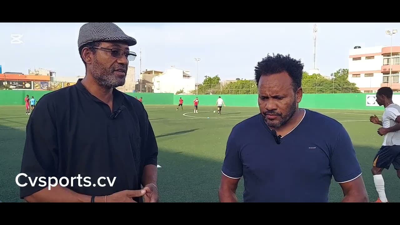 Carlos Morais - >Caló Ichi entrevista sobre a candidatura à liderança da Associação de Futebol de Santiago Sul