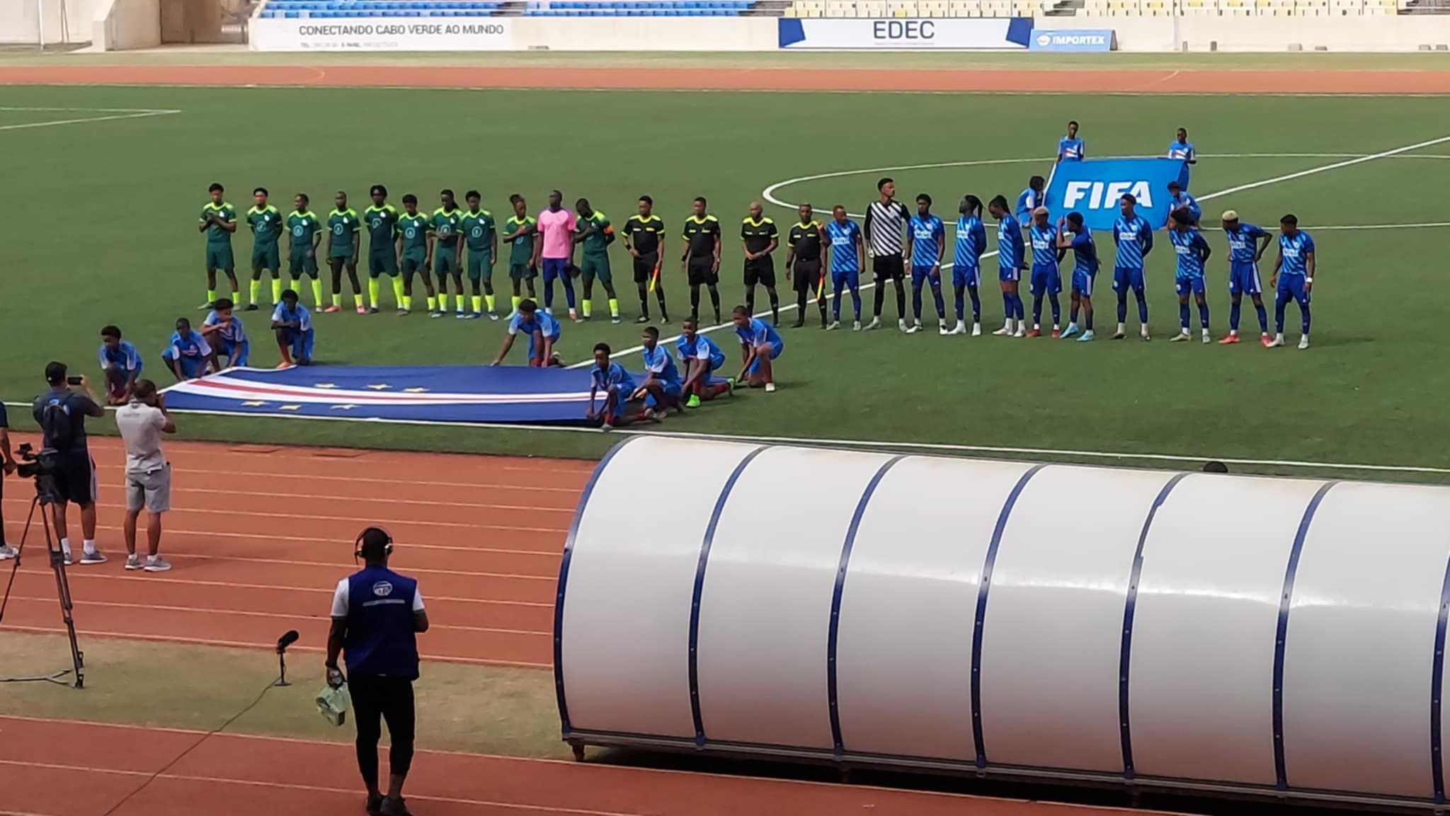 Começou o Jogo da Final do Inter Ilhas: Santiago x São Vicente 