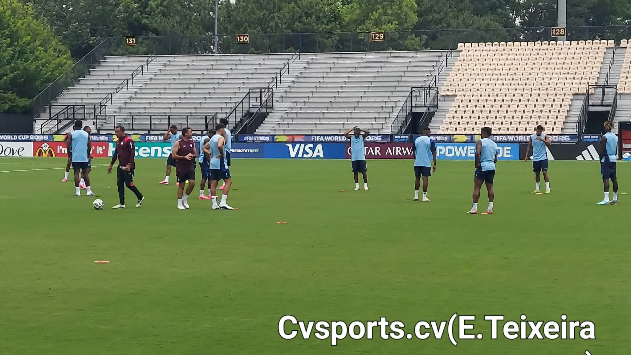 Seleção Nacional de  Futebol Treina hoje mais um treino de Tampa(Florida), na preparação do jogo contra Uruguai