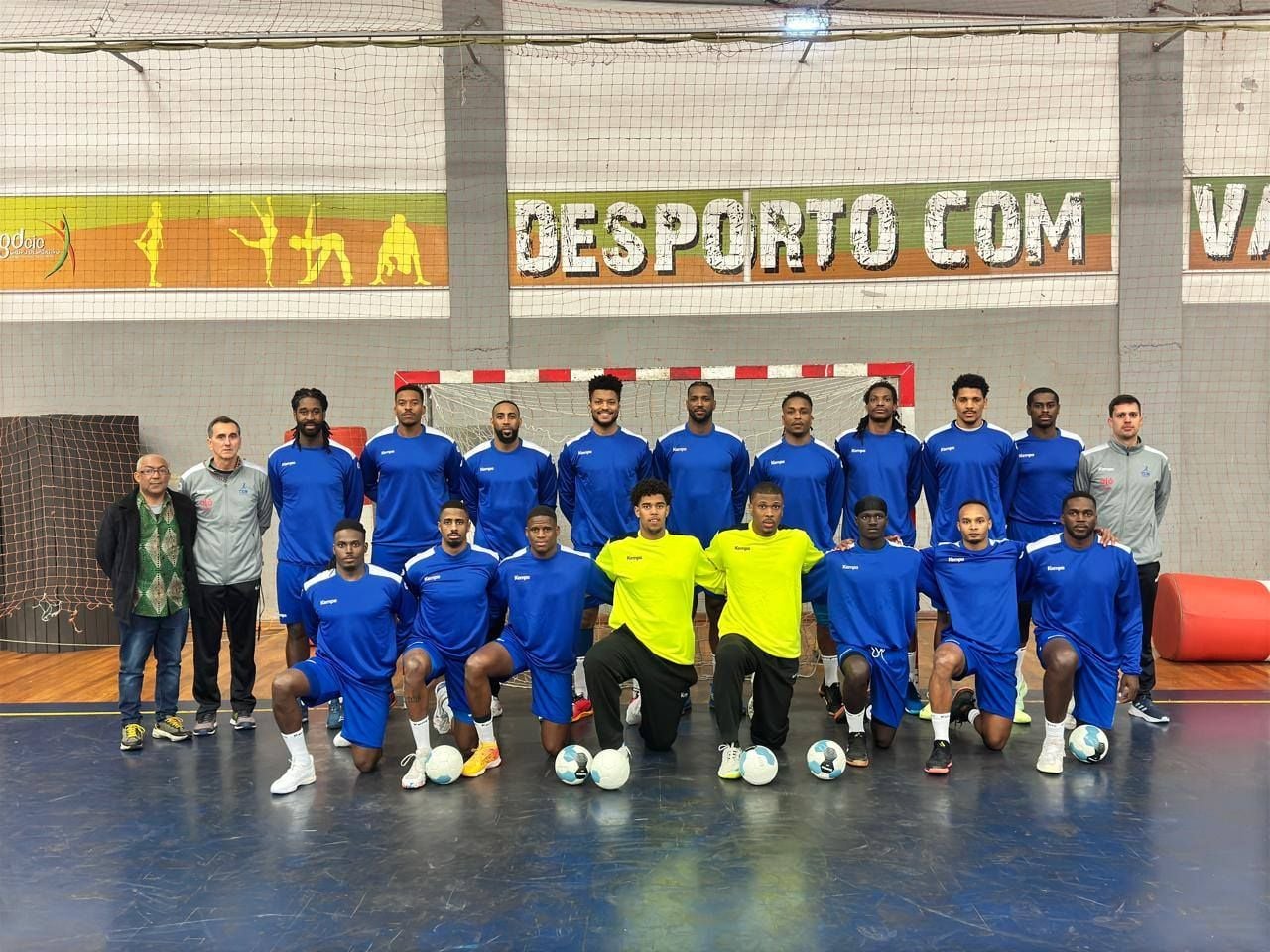 Mundial Andebol: Selecção de Cabo Verde encerra o estágio de Portugal