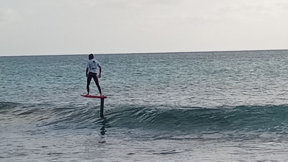Circuito Mundial de Surf-foil já está em disputa em Ponta Preta