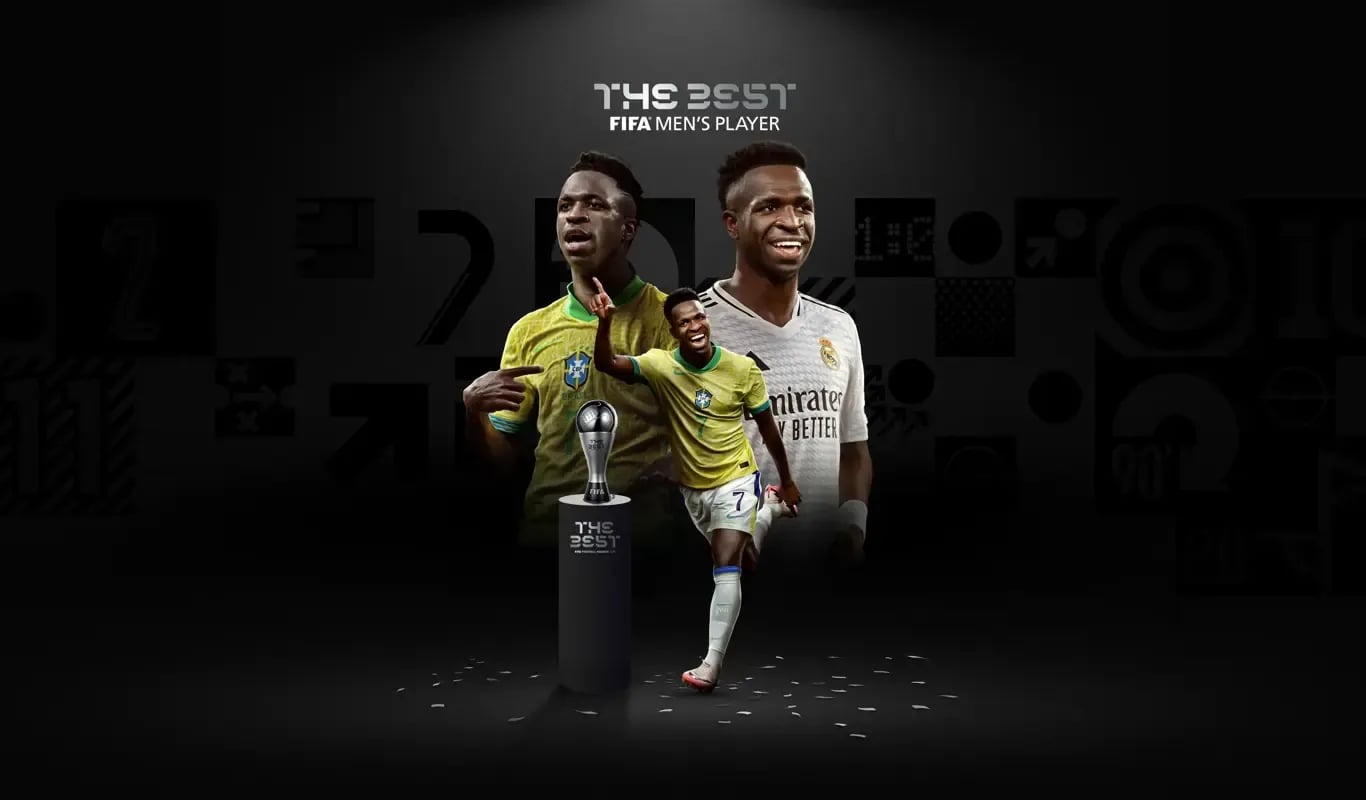  Vinicius Jr. é eleito The Best