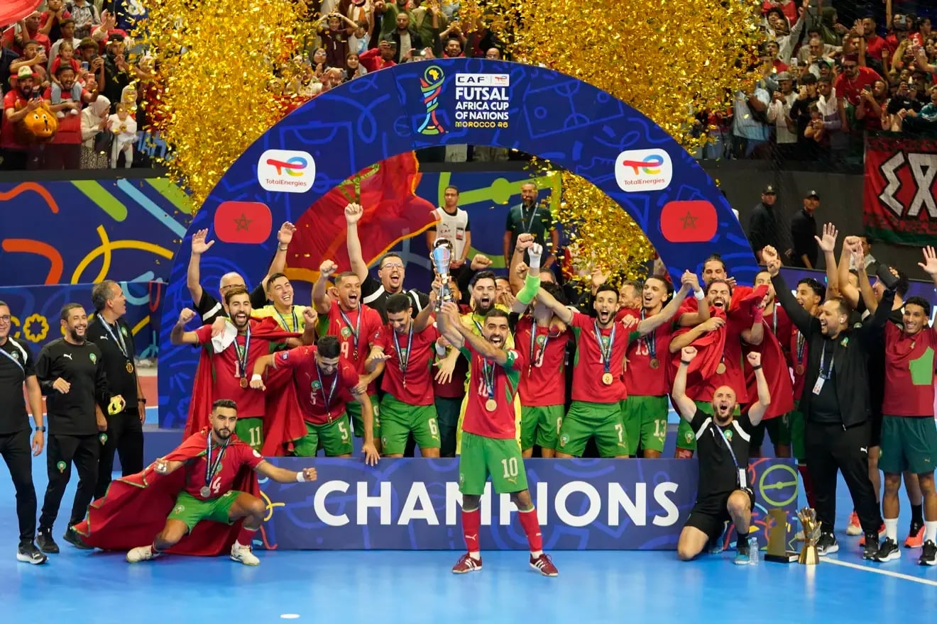Marrocos conquista o histórico quarto título da Copa Africana de Nações de Futsal da CAF com uma vitória sobre Angola.