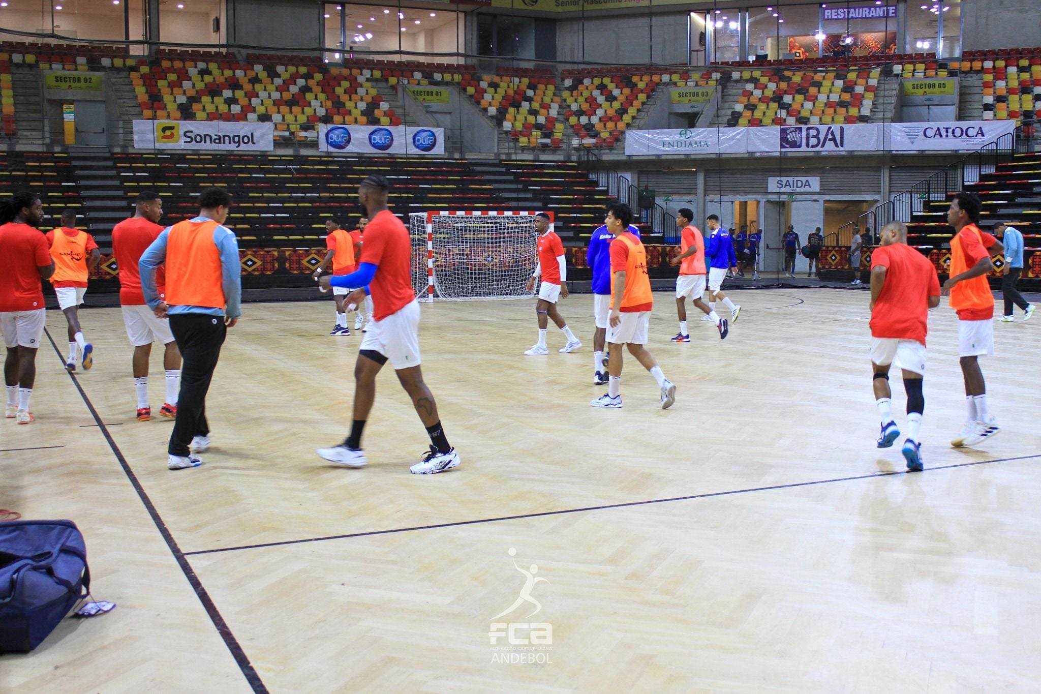 Selecção de andebol enfrenta Angola (B) hoje no torneio internacional 50.º aniversário Angola