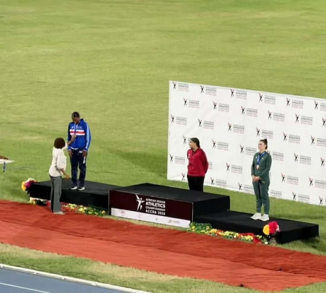 Cabo Verde conquista Prata no Campeonato Africano de Atletismo com Ariana Morais no lançamento de dardos