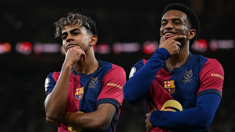 A Supertaça é do Barcelona com uma goleada memorável, 5-2 diante do Real Madrid