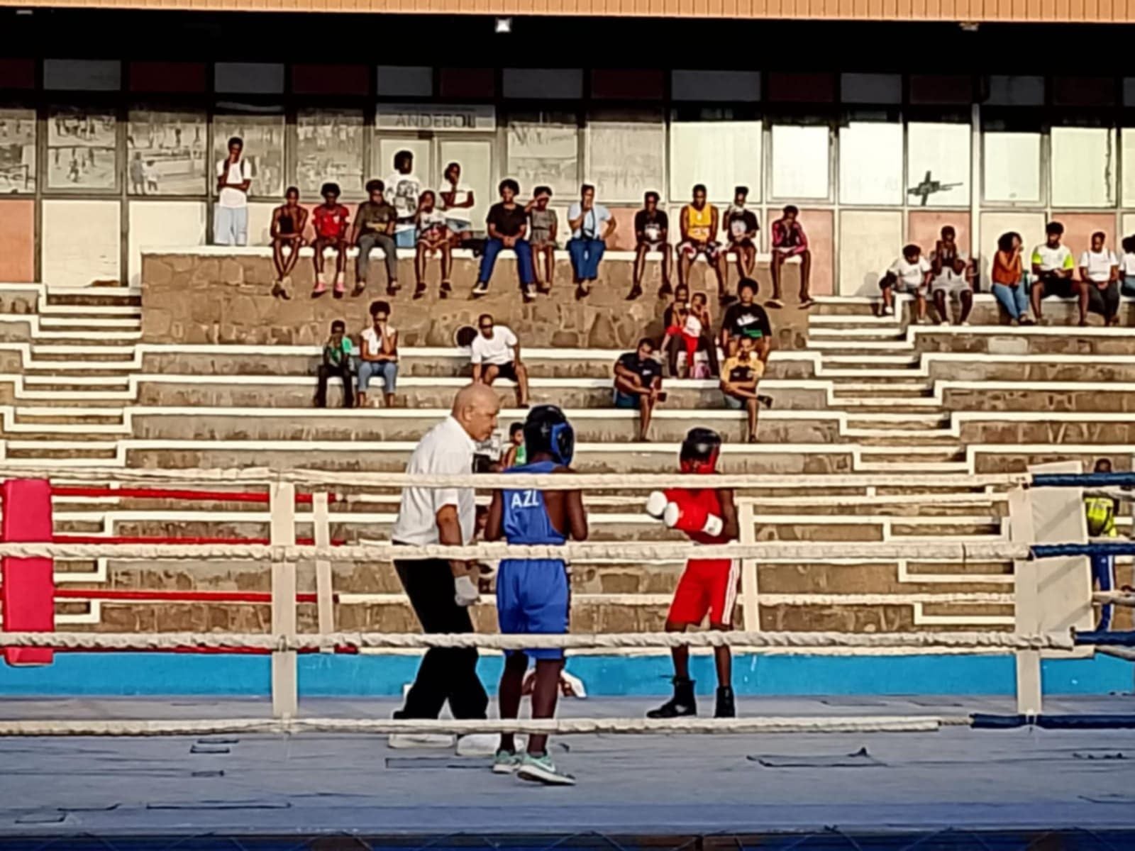 Sete escolas de Boxe participam no campeonato regional de Santiago Sul