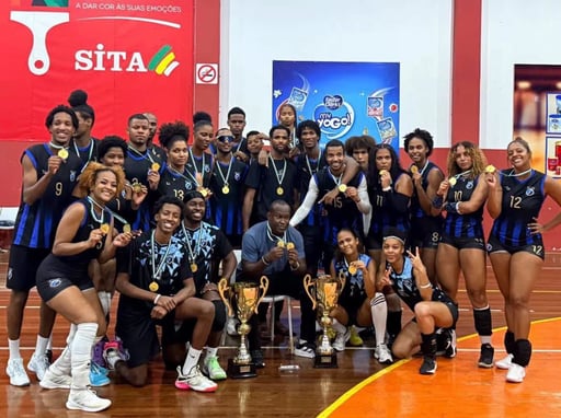 Interclube conquista titulo nacional de Voleibol sénior feminino e masculino