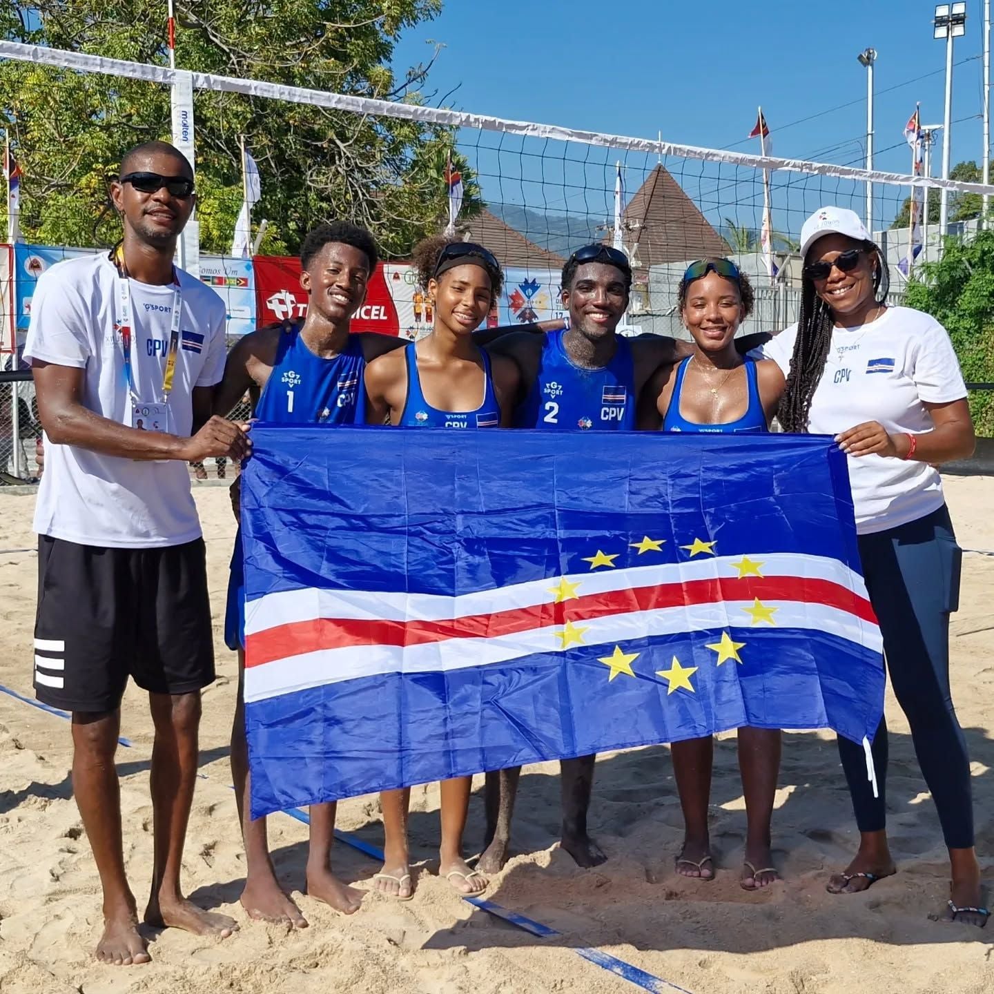 Voleibol de Praia: Cabo Verde na disputa por medalhas nos XII Jogos da CPLP