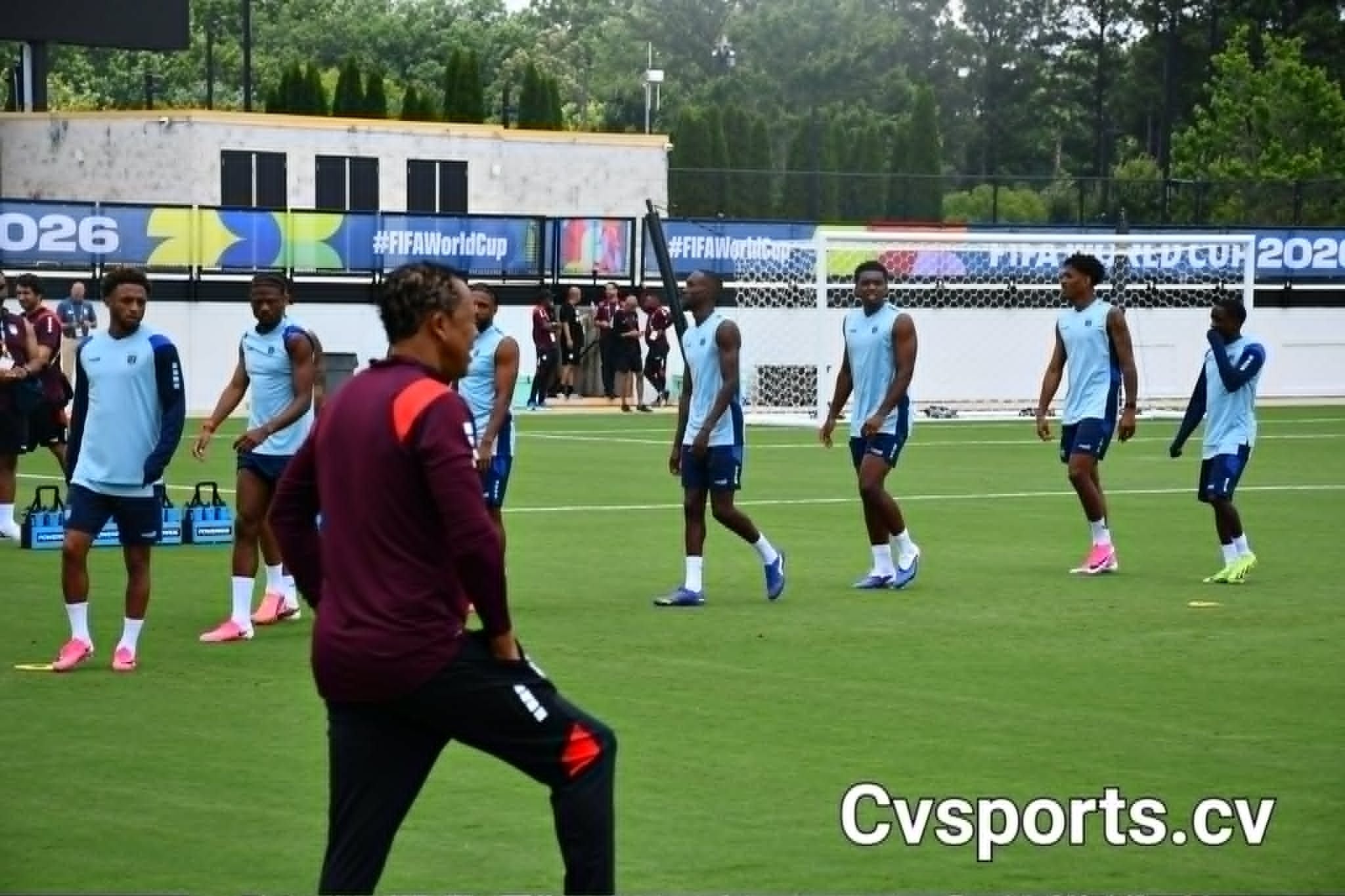  Seleção  Nacional de Futebol intensifica preparação visando o jogo contra Argentina