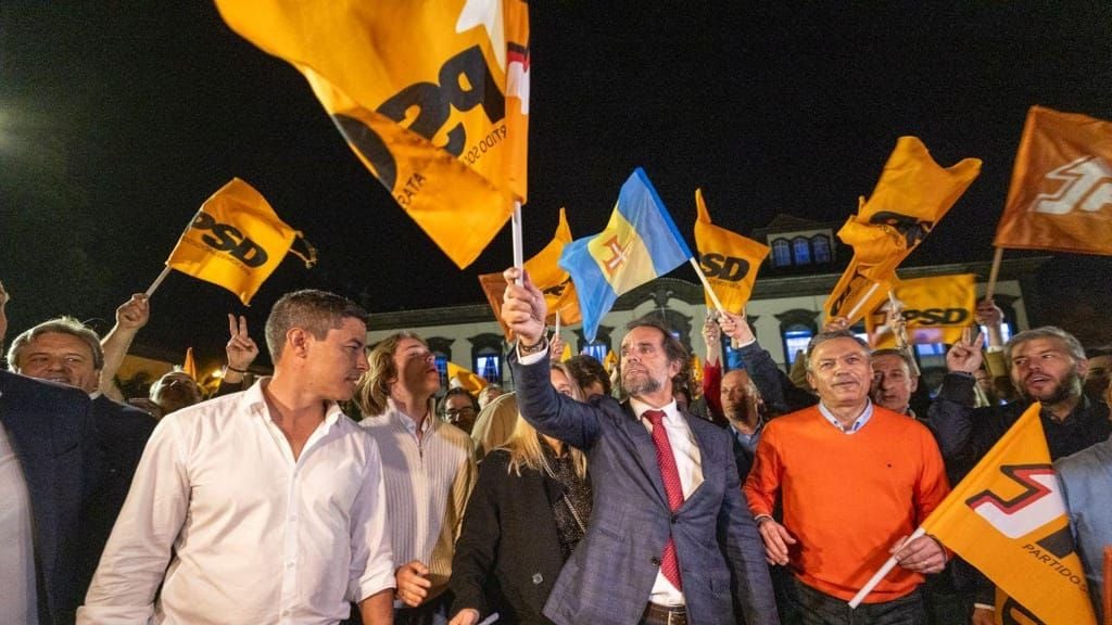 PSD vence na Madeira mas fica a um deputado da maioria absoluta. CDS ou IL chegam para estabilidade