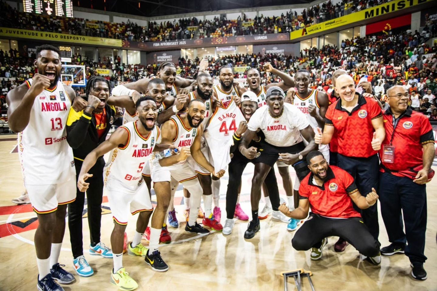 Angola conquista o 12o Afrobasket ao derrotar o Mali na Final da competição 2025 realizada em solo angolano