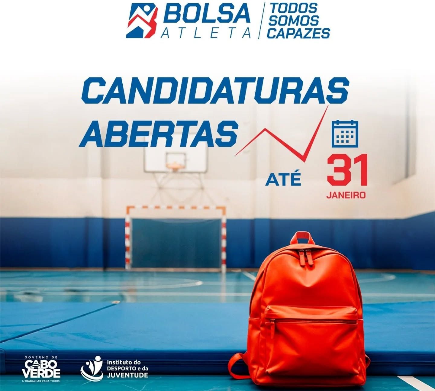 IDJ anuncia candidatura para vinte e seis Bolsa Atleta 2026