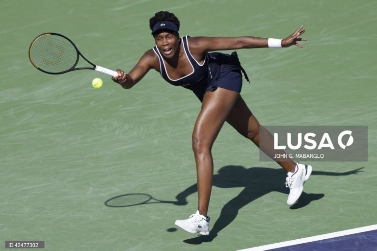 Tenista Venus Williams torna-se a segunda mais velha a vencer um encontro do WTA
