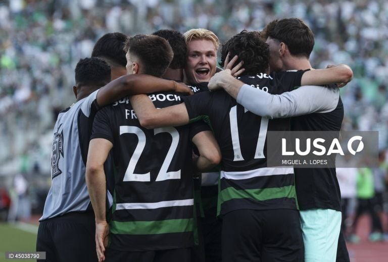 Sporting que esteve a perder até últimos segundos do tempo de descontos, vence no prolongamento e conquista a taça de Portugal