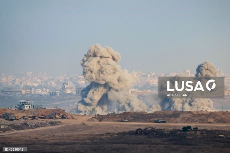Mortos em Gaza ultrapassam os 58 mil após últimos bombardeamentos israelitas