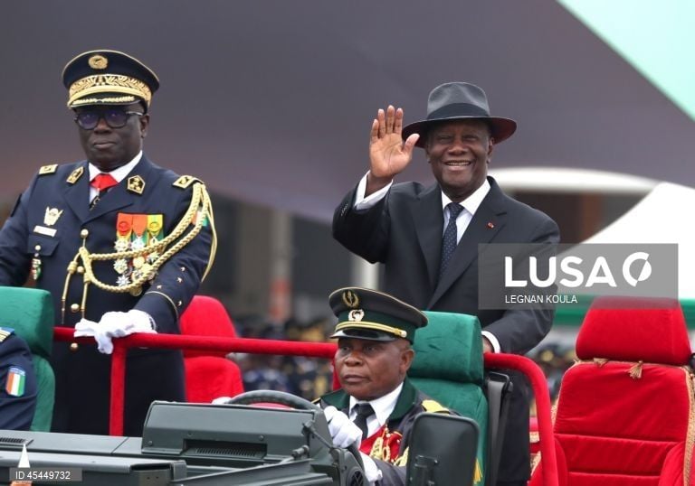 Oposição da Costa do Marfim manifesta-se contra quarto mandato de PR Ouattara