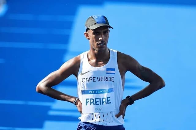 Samuel Freire e Daty Miranda represenmtam Cabo Verde na Maratona Internacional de Macau