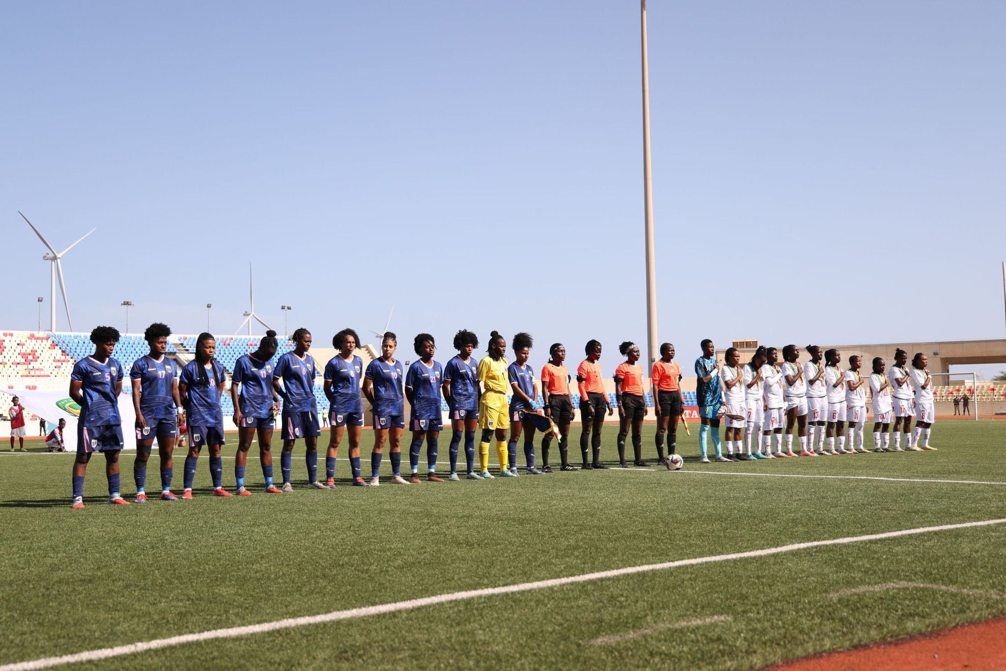 Futebol: Selecção feminina prepara-se para o jogo desta terça-feira no território maliano