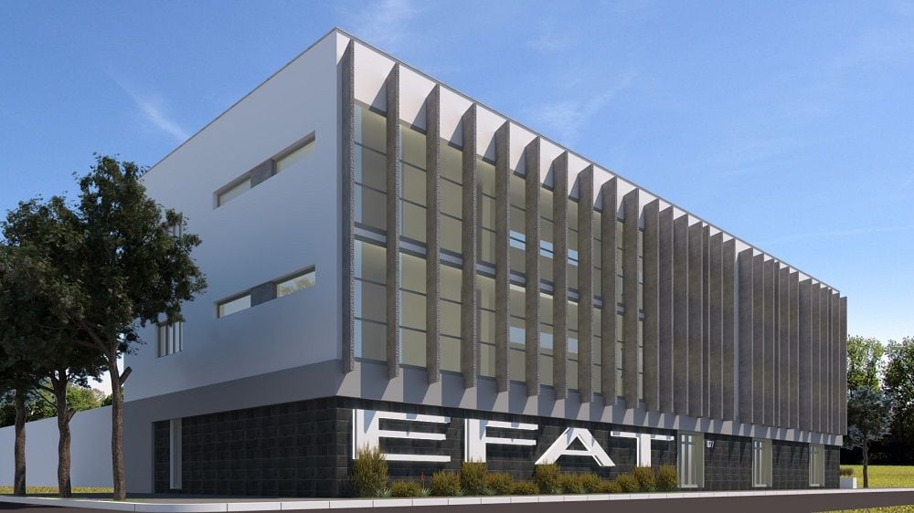 EFAT lança primeira pedra da nova sede avaliado em 27 mil contos