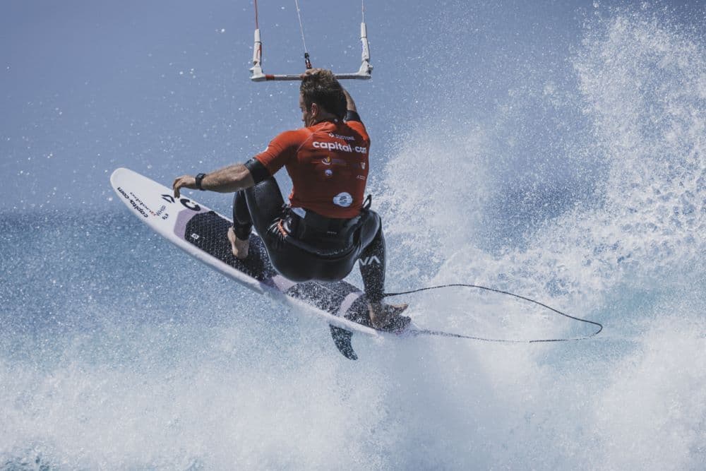 Mundial de Kite Surf: Ponta Preta vira batarias para a modalidade rainha