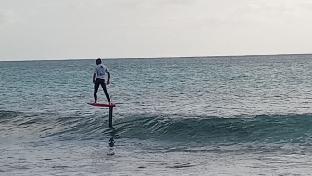 Circuito Mundial de Surf-foil já está em disputa em Ponta Preta