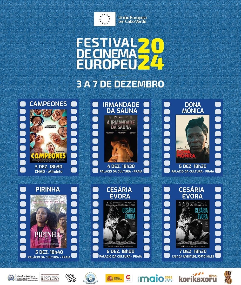 São Vicente, Santiago e Maio recebem Festival de Cinema Europeu’2024