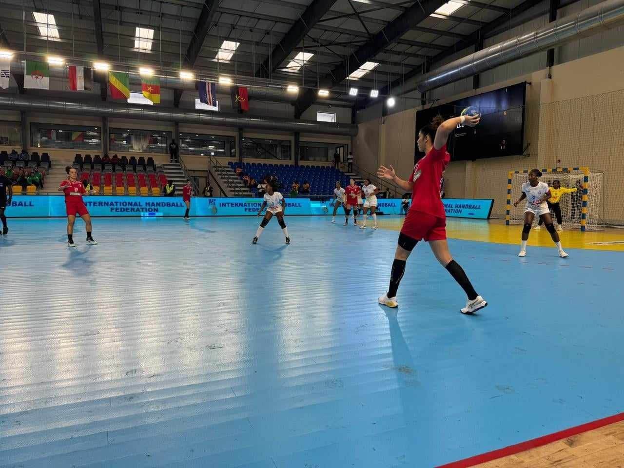 Seleção de Andebol Feminino prepara o jogo contra Kenya