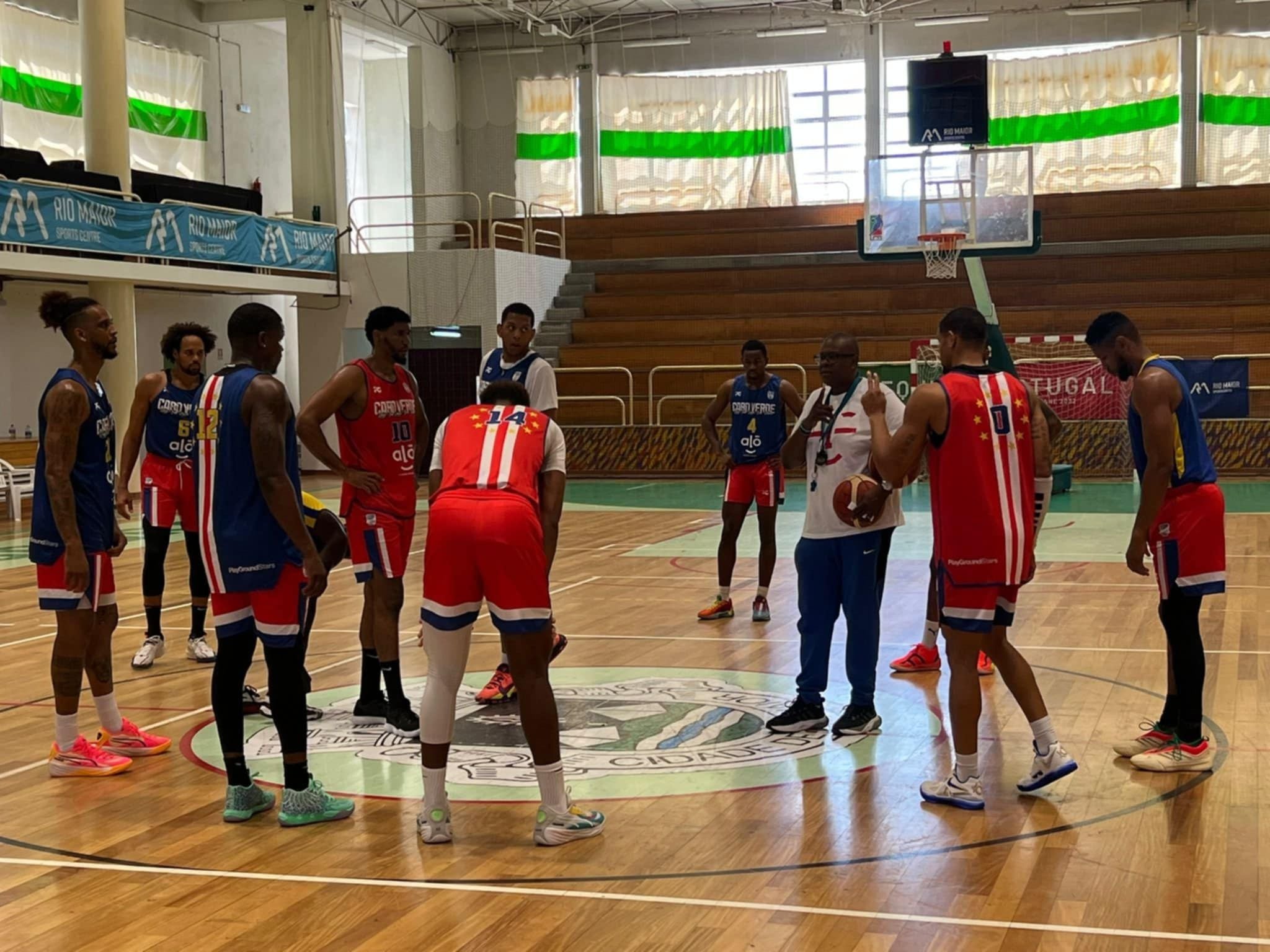 Seleção Nacional masculina de Basquetebol termina Estágio 31 do corrente em Rio Maior e segue para Luanda